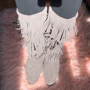 Minnetonka Fringe Boots